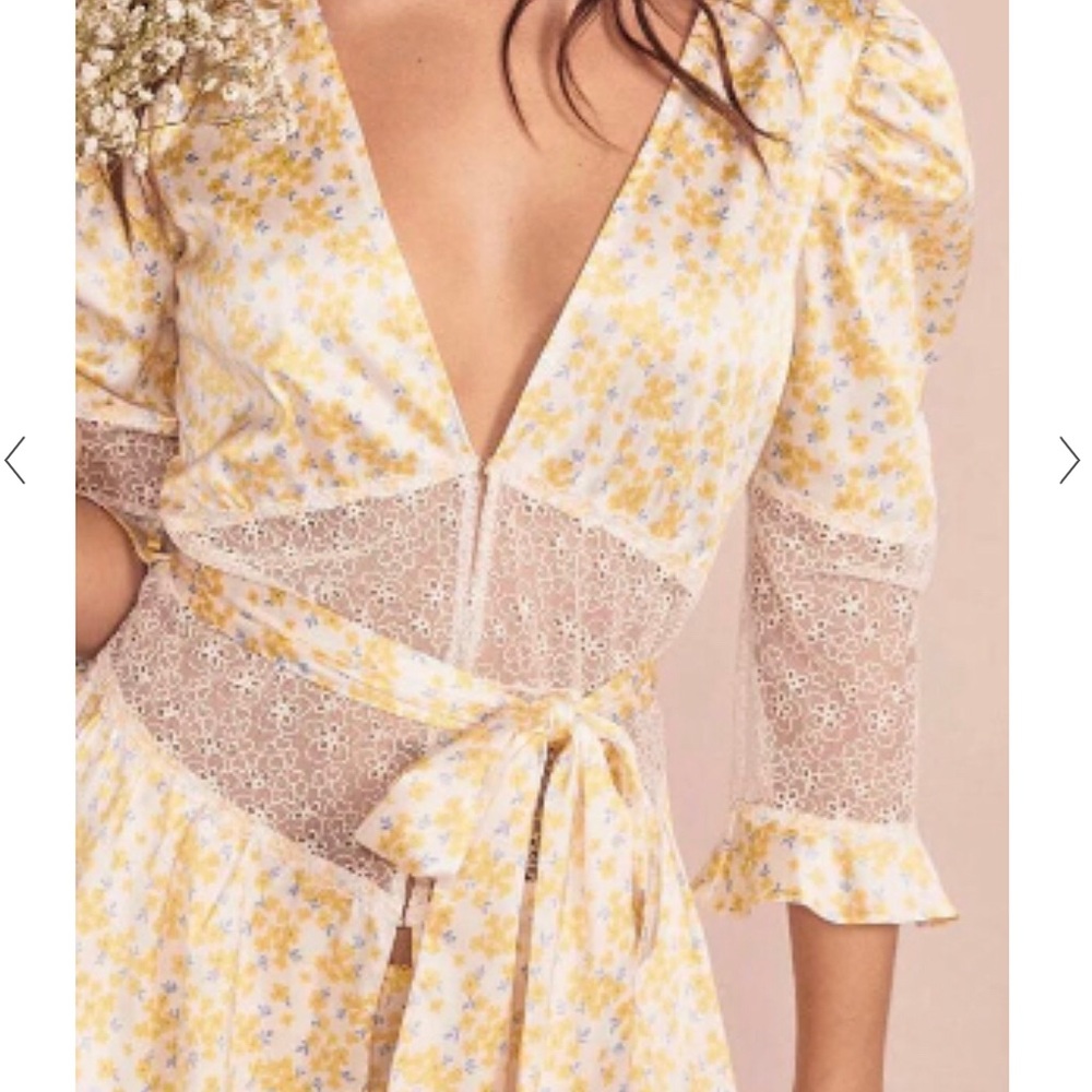 For Love & Lemons x VS Daffodil Robe